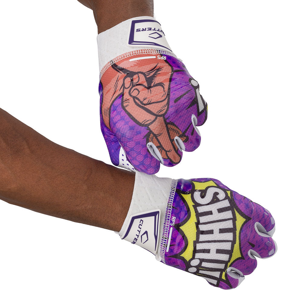 Rev Pro 5.0 SHH LE Football Receiver Gloves Cutters Sports