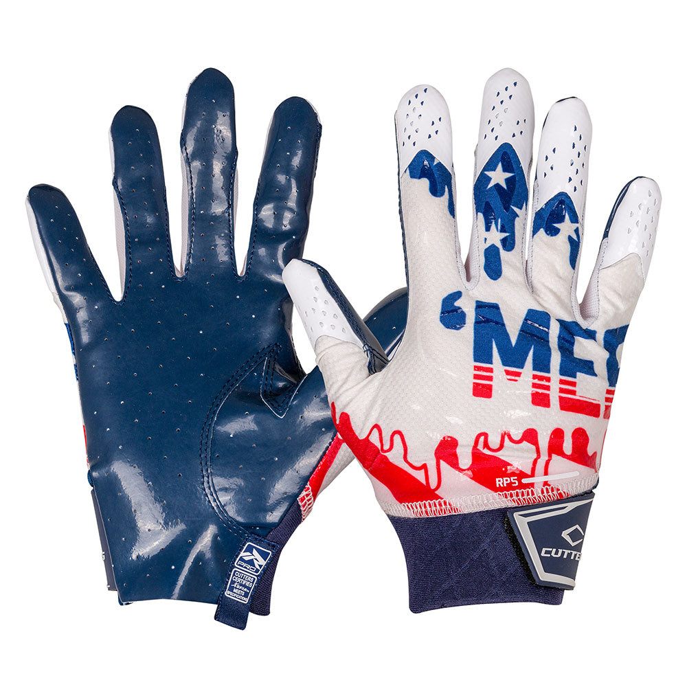 Red - Front and Back of Glove