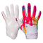 White/Multi Drip Rev 5.0 Limited-Edition Youth Receiver Gloves White/Multi Drip