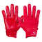 Gamer 5.0 Padded Receiver Gloves Red