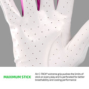 MAXIMUM STICK - Air C-TACK® extreme grip pushes the limits of stick on every play and is perforated for better breathability and cooling performance