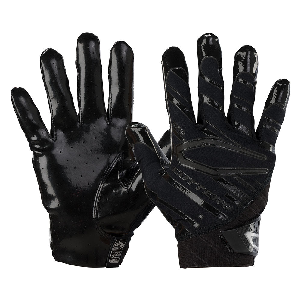 Black Football Gloves