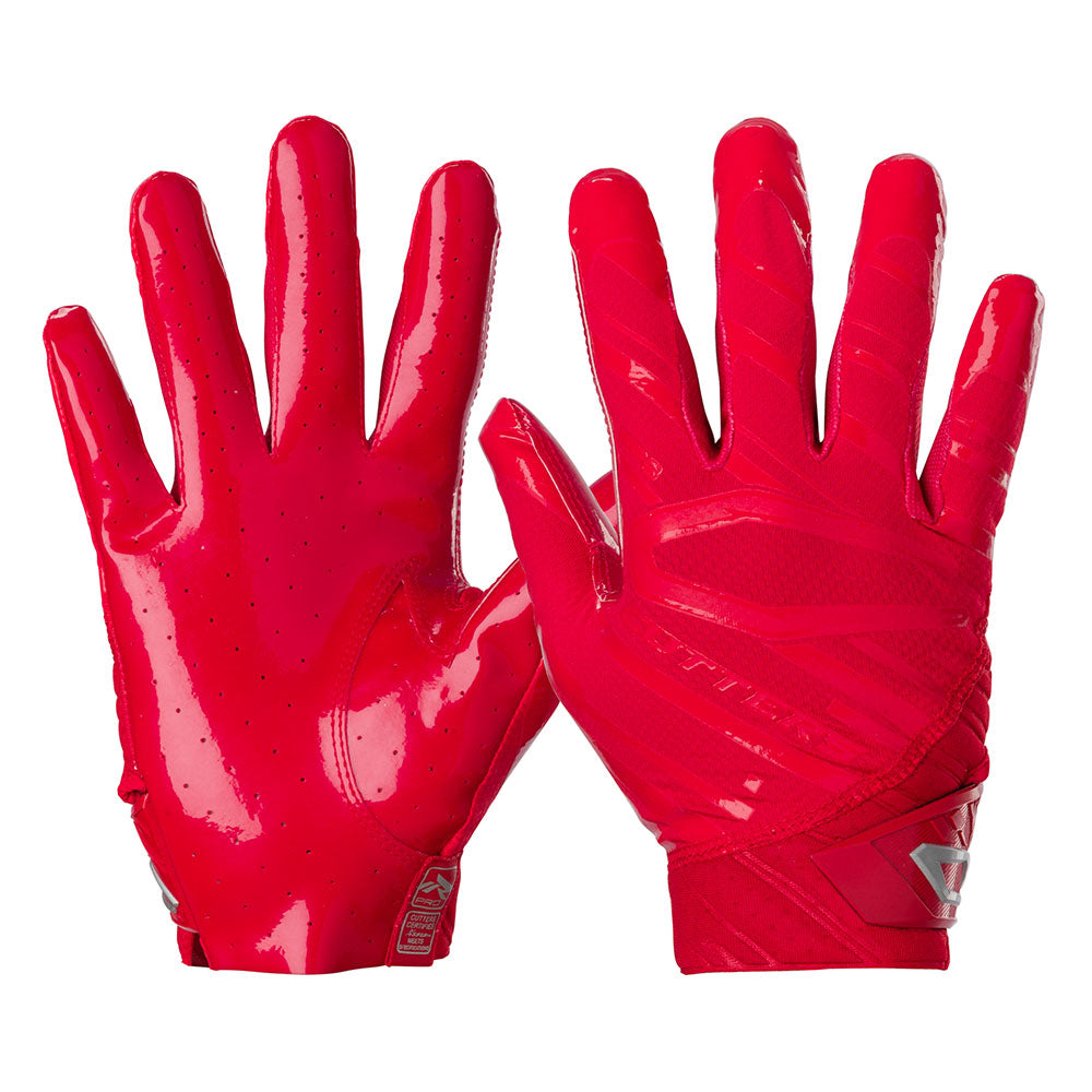 Red Football Gloves