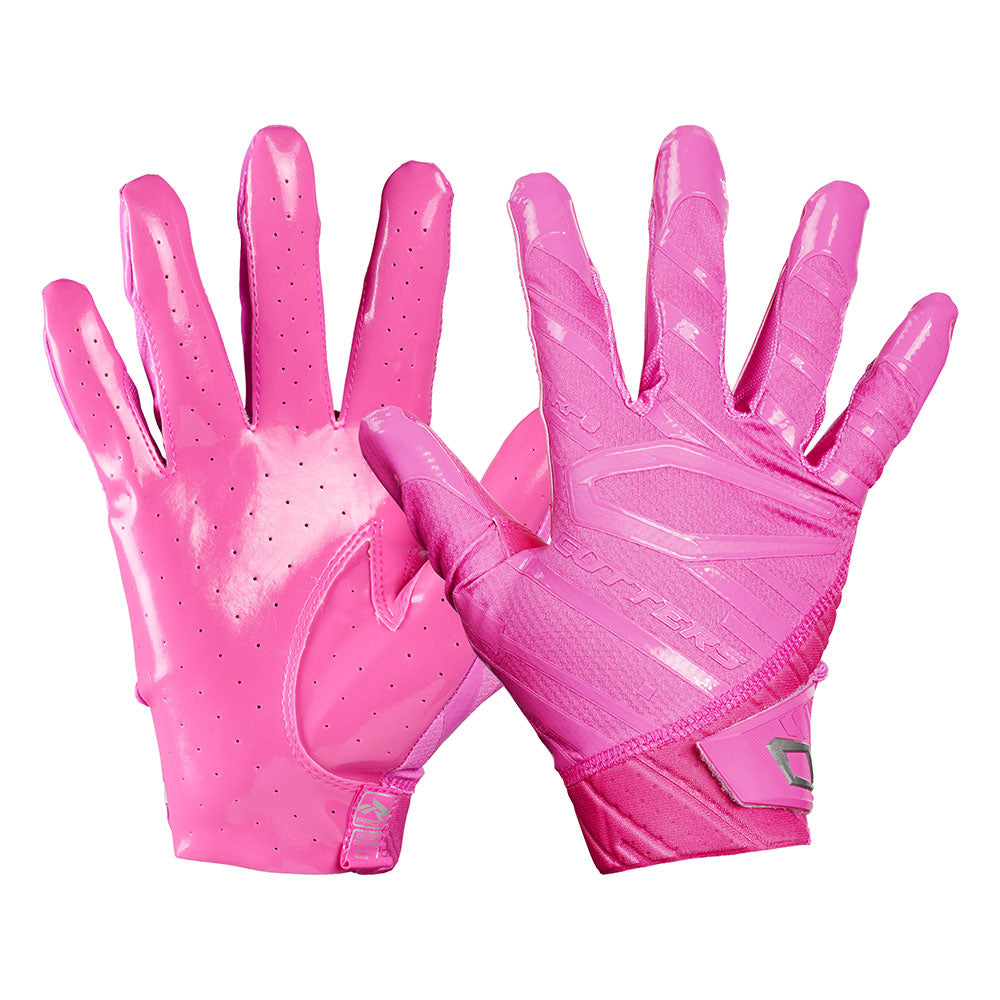 Pink Football Gloves