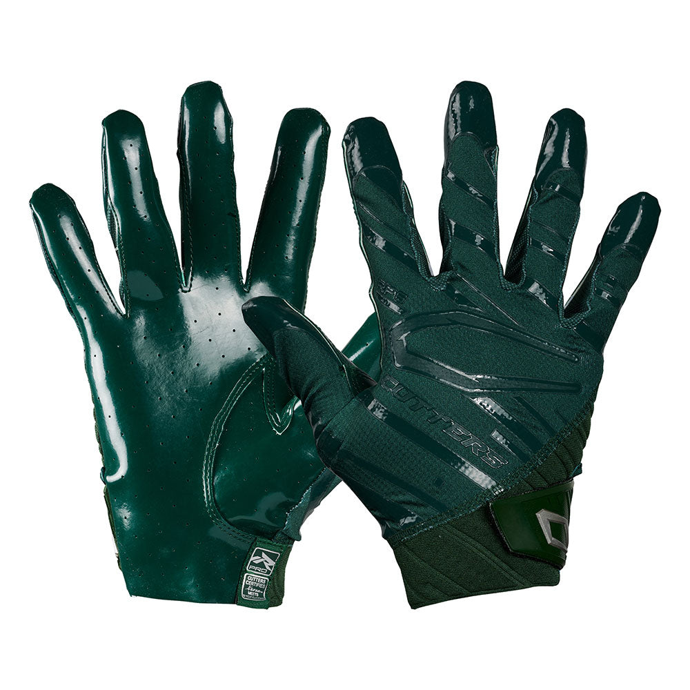 Green Football Gloves