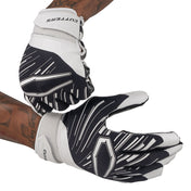 Cutters Sports Game Day Pro Black Receiver Football Gloves - Football athlete showcasing design on C-TACK®