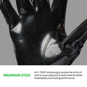 MAXIMUM STICK - Air C-TACK® extreme grip pushes the limits of stick on every play and is perforated for better breathability and cooling performance
