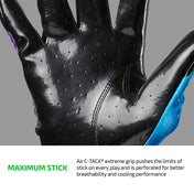 MAXIMUM STICK - Air C-TACK® extreme grip pushes the limits of stick on every play and is perforated for better breathability and cooling performance