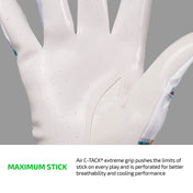 MAXIMUM STICK - Air C-TACK® extreme grip pushes the limits of stick on every play and is perforated for better breathability and cooling performance