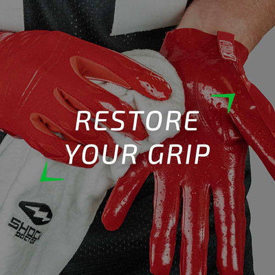 Restore Your Grip - Advanced C-TACK grip is self-restoring — simply wipe down with a damp cloth when dirty to regain maximum stick