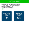 0197 Triple Playmaker Wristcoach - Size Chart
