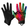 Cutters Sports Tie Dye Rev 4.0 Limited-Edition Youth Receiver Gloves - Front and Back View