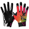 Cutters Sports Drip Face Rev Pro 5.0 Limited-Edition Football Receiver Gloves - Ideal For 7v7, Youth, High School and Collegiate Play