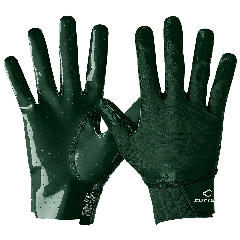 Green Football Gloves