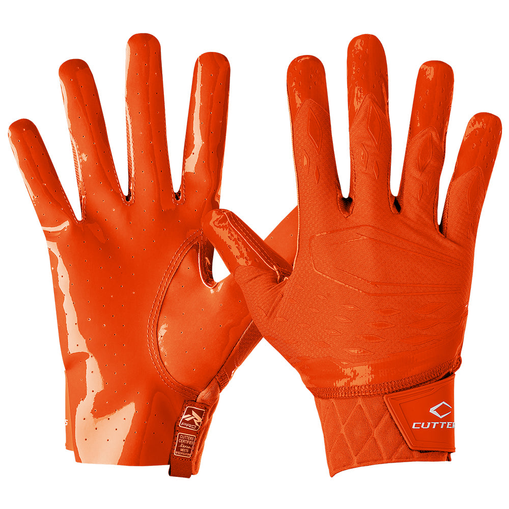 Cutters Rev Pro 5.0 - Guanti da calcio antiscivolo con ricevitore Cutters Rev Pro 5.0 - Guanti da calcio antiscivolo con ricevitore