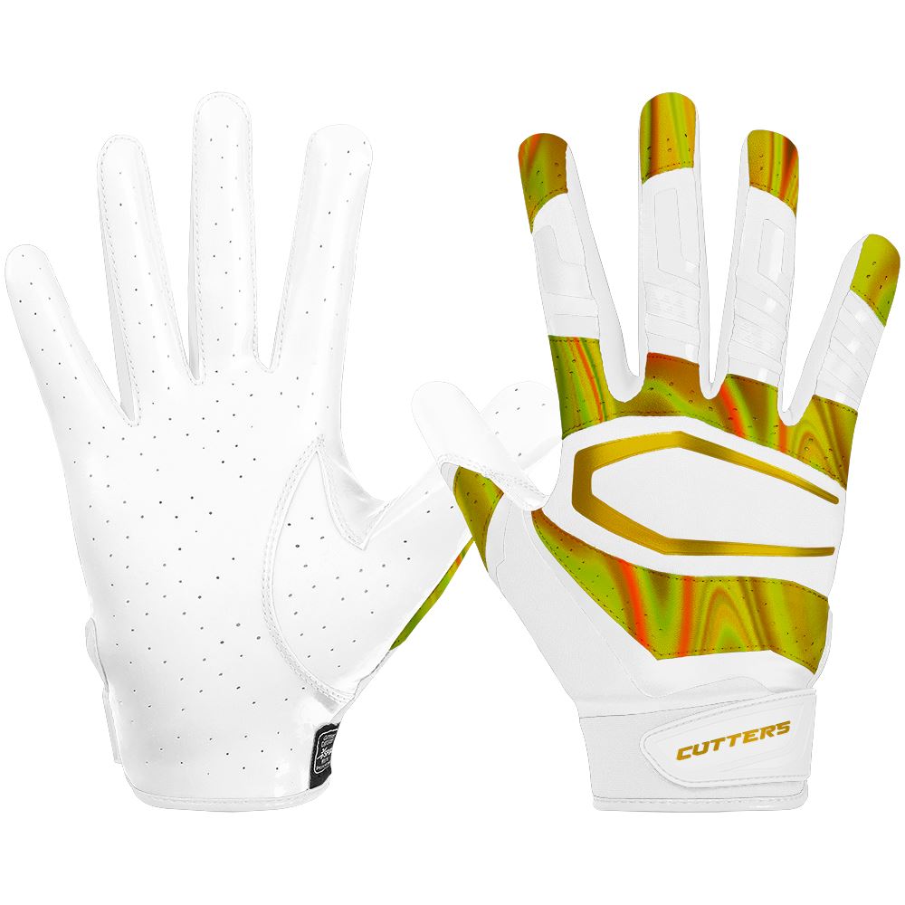 S452 Rev Pro 3.0 Chrome Iridescent Football Gloves