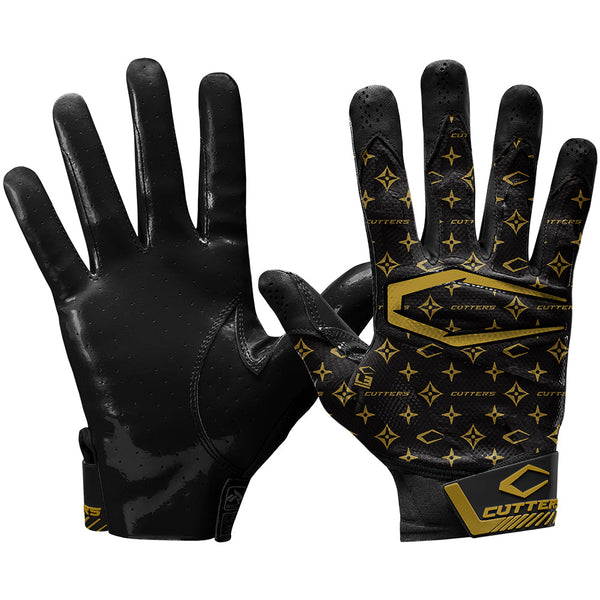 Gold football gloves 2025
