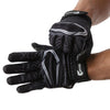 Cutters Game Day Black Topo Football Receiver Gloves - Player Tightening Straps