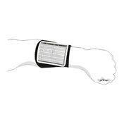 Cutters Mini Triple Playmaker Wristcoach - Black - On Model - Arm View